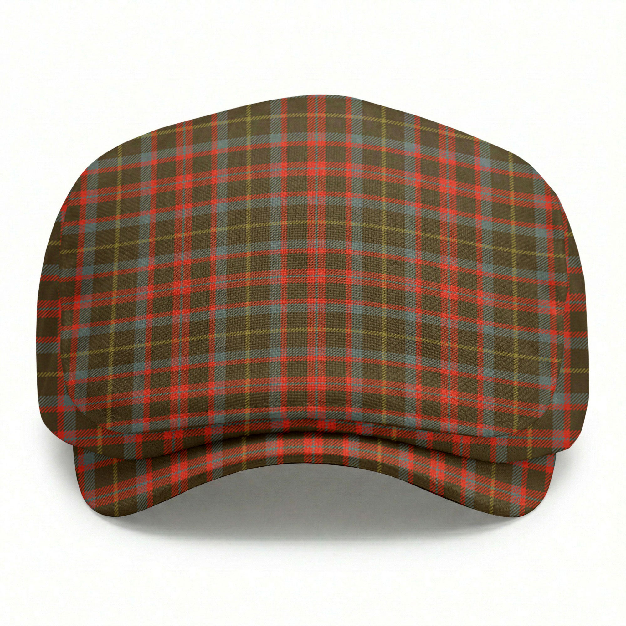 McIntosh Hunting Weathered Tartan Flat Caps