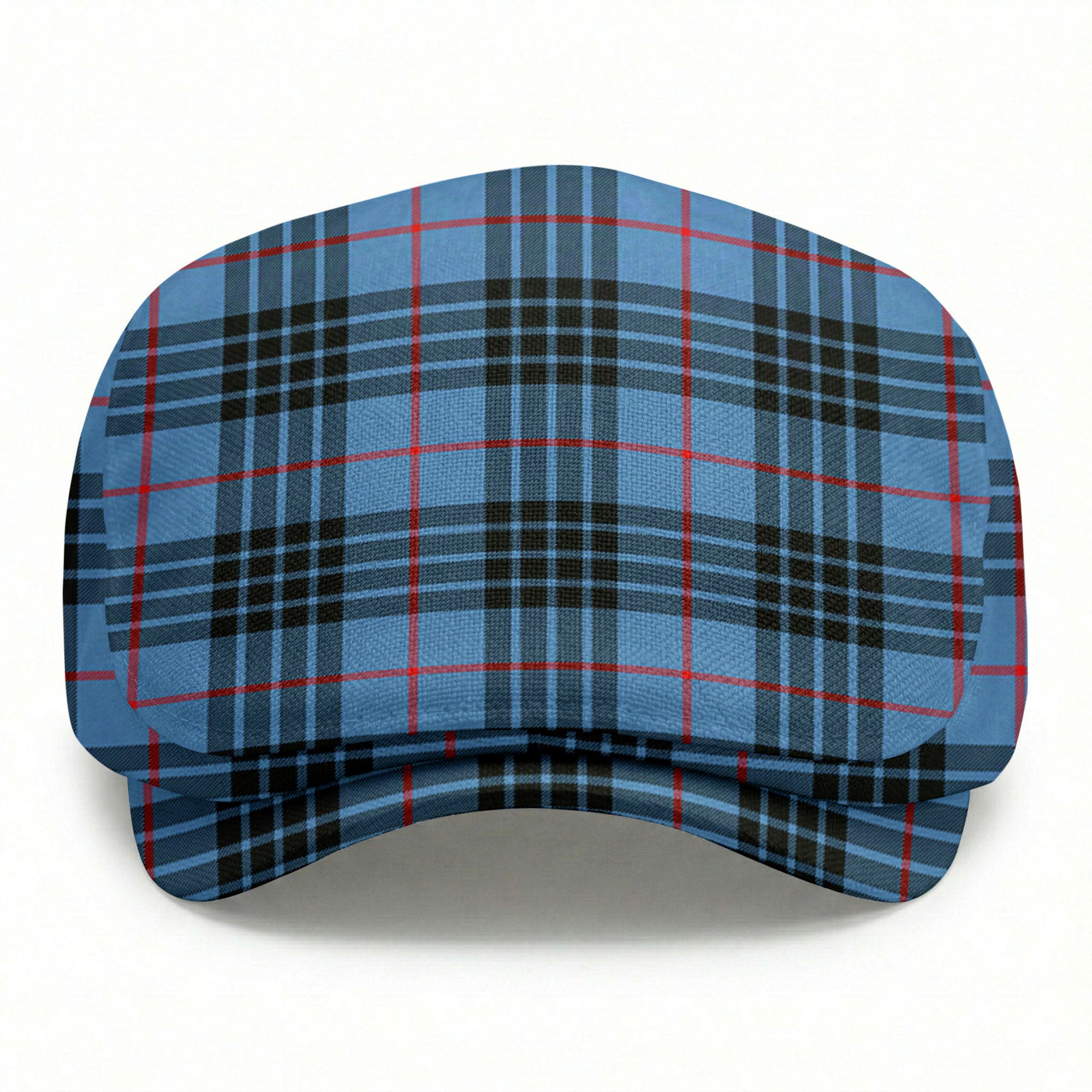 McKay Blue Tartan Flat Caps