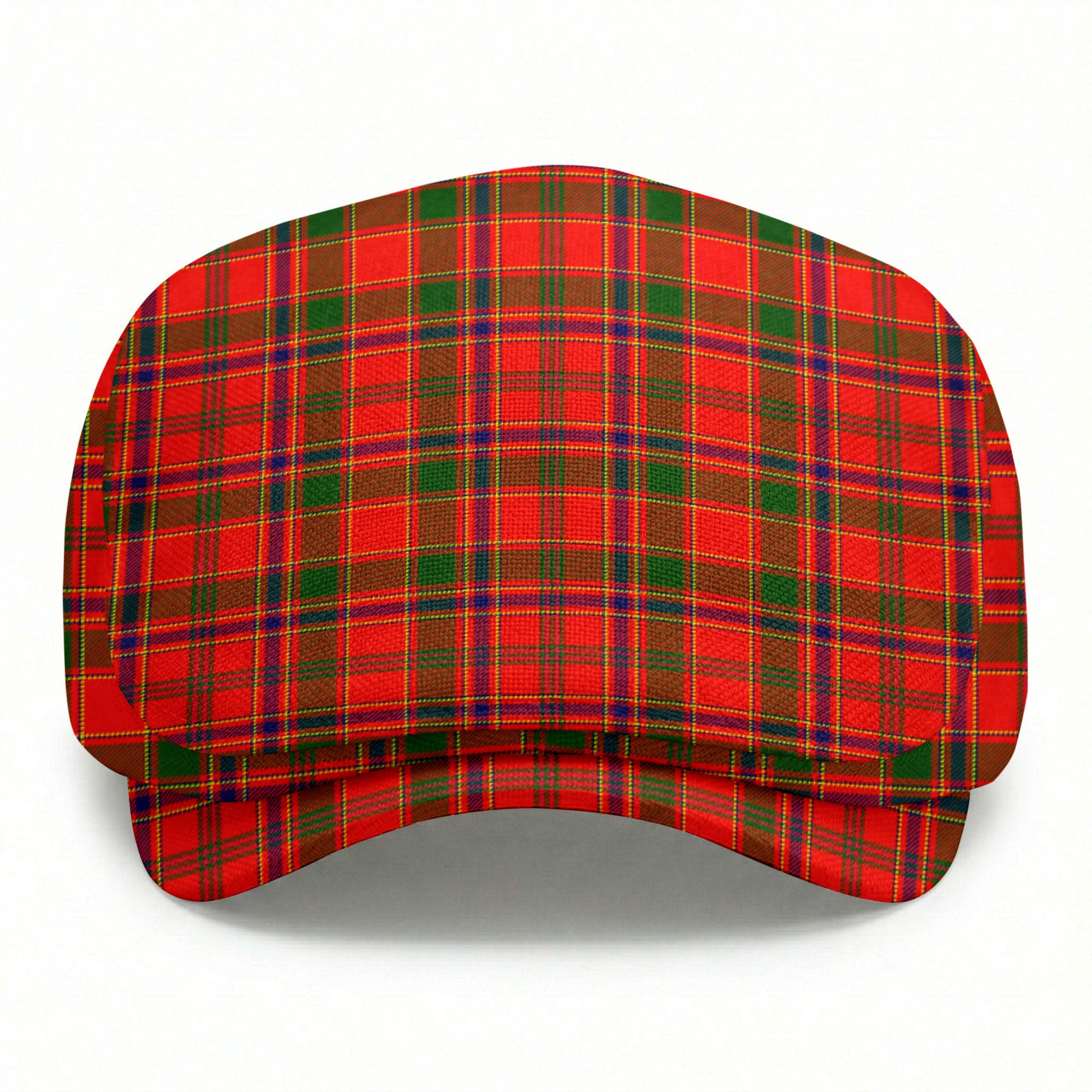 Munro Modern Tartan Flat Caps