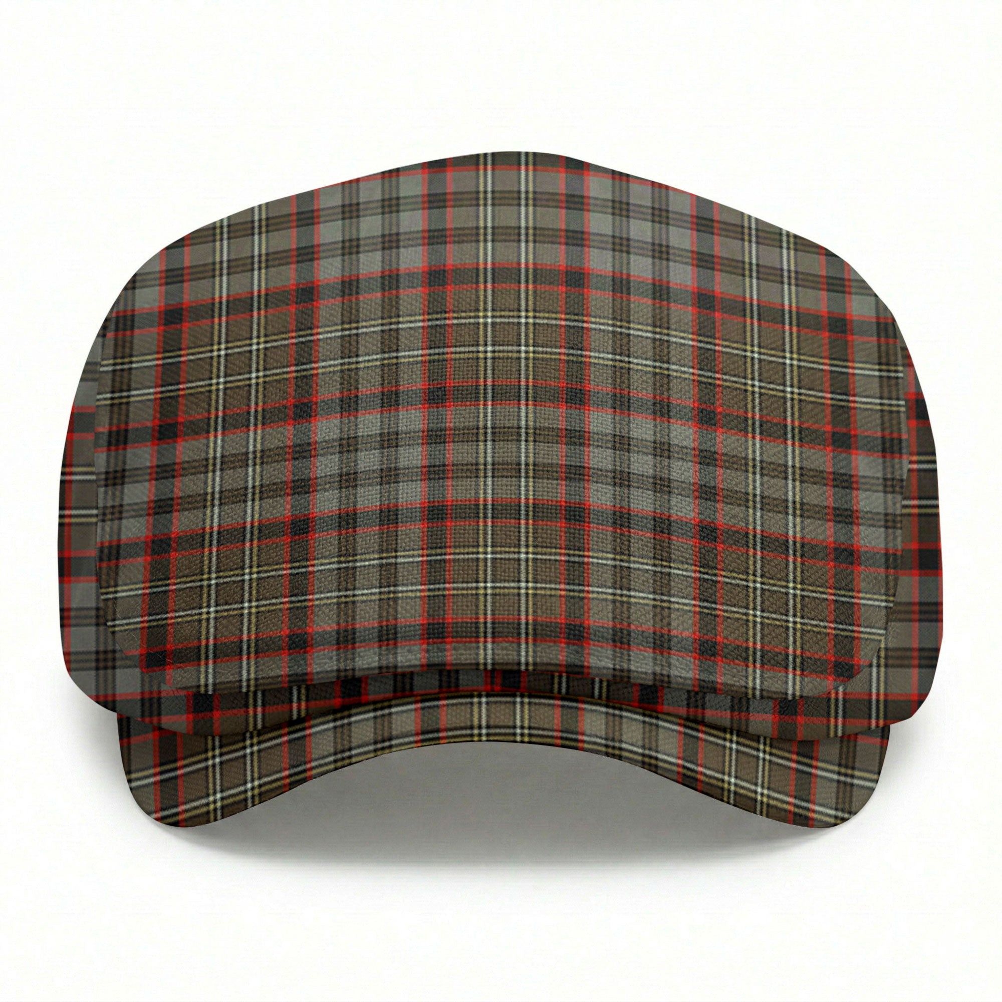 Nicolson Hunting Weathered Tartan Flat Caps