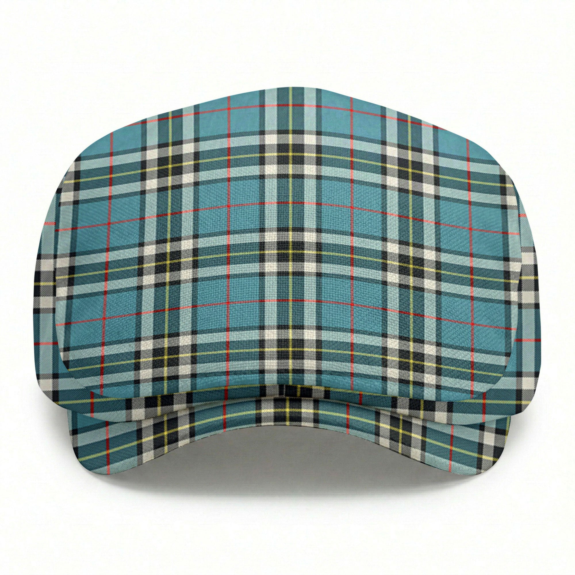 Thomson Blue Tartan Flat Caps