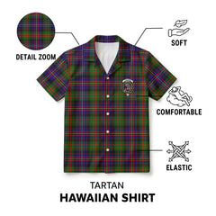Chalmers Tartan Crest Hawaiian Shirt