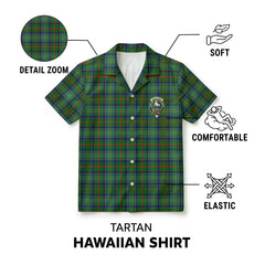 Cranstoun Tartan Crest Hawaiian Shirt