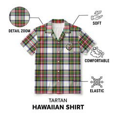 Dennistoun Tartan Crest Hawaiian Shirt