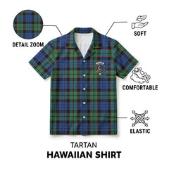 Fletcher Ancient Tartan Crest Hawaiian Shirt