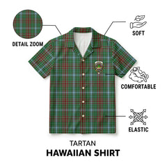 Gayre Tartan Crest Hawaiian Shirt
