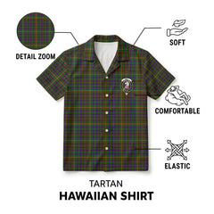 Hall Tartan Crest Hawaiian Shirt