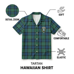 MacCallum Ancient Tartan Crest Hawaiian Shirt