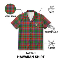 MacCulloch (McCulloch) Tartan Crest Hawaiian Shirt