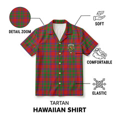 MacIntosh Modern Tartan Crest Hawaiian Shirt