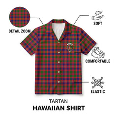 MacIntyre Modern Tartan Crest Hawaiian Shirt