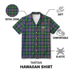 MacLennan Ancient Tartan Crest Hawaiian Shirt