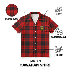 MacLeod of Raasay Tartan Crest Hawaiian Shirt