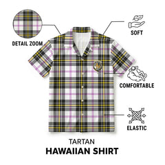 MacPherson Dress Modern Tartan Crest Hawaiian Shirt