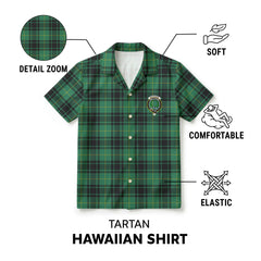 McArthur Ancient Tartan Crest Hawaiian Shirt