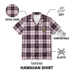 McPherson Hunting Modern Tartan Crest Hawaiian Shirt