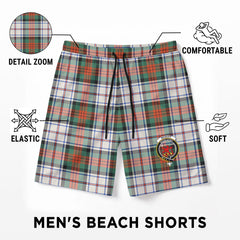 McDuff Dress Ancient Tartan Crest Men's Beach Shorts