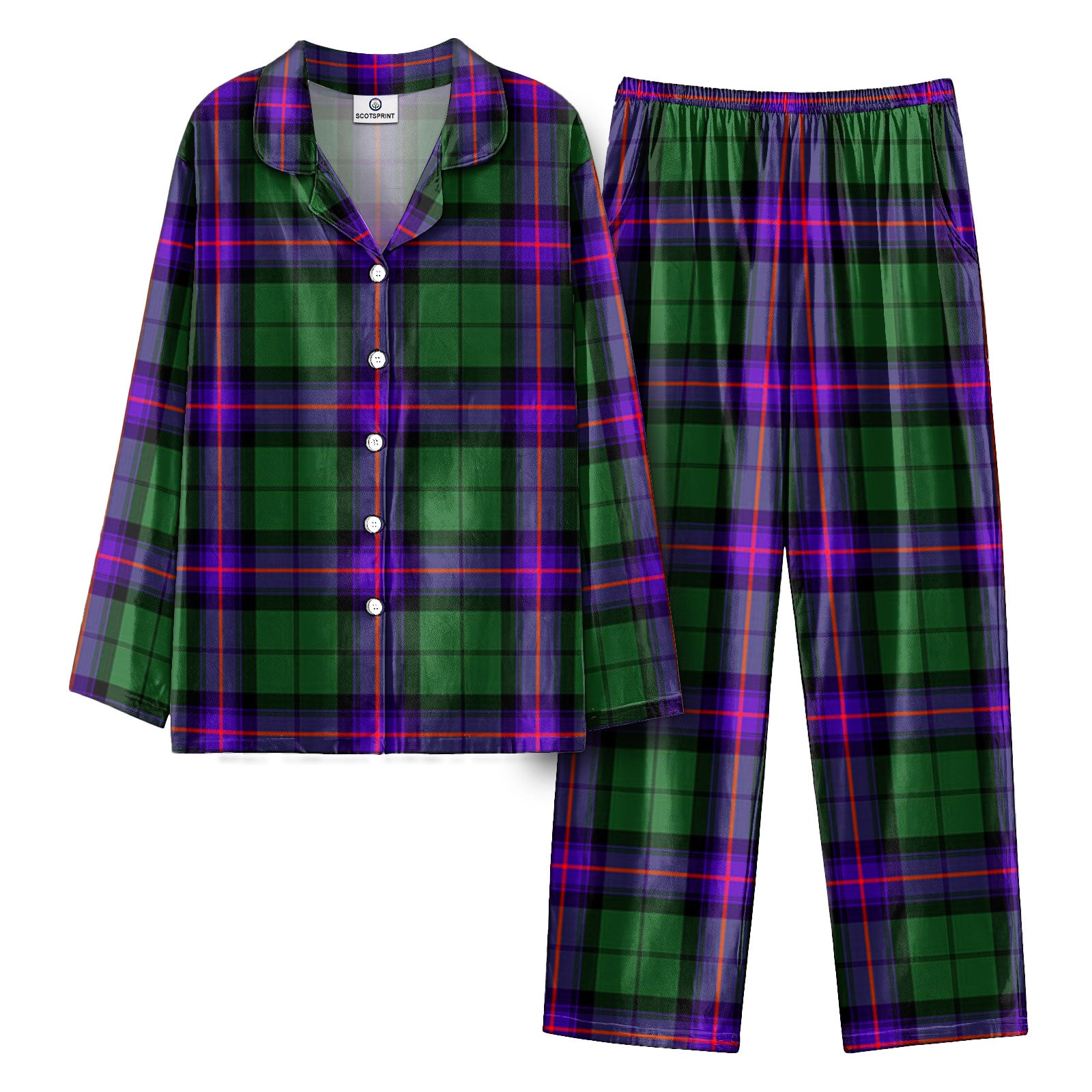 Armstrong Modern Tartan Pajama Set