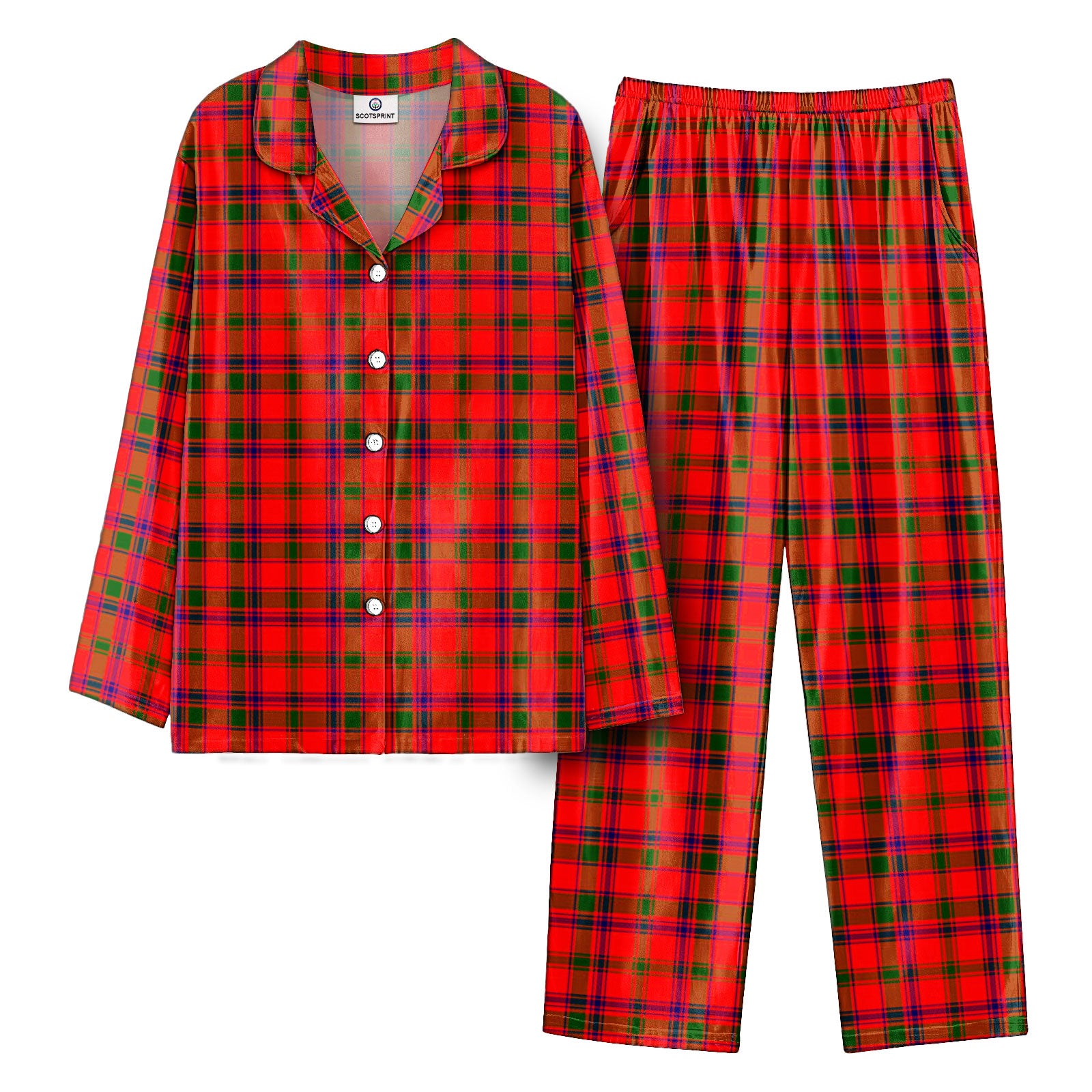 Bain Tartan Pajama Set