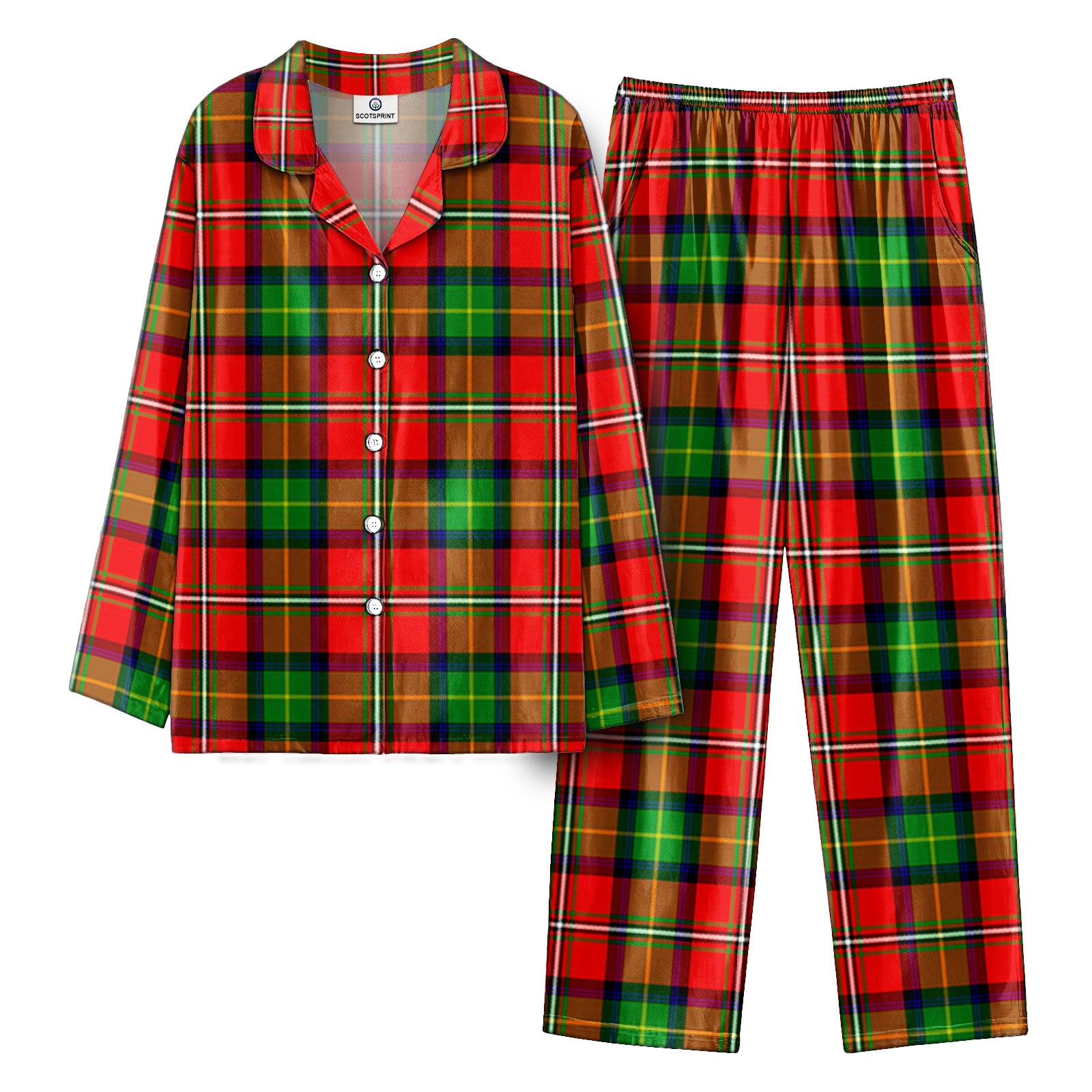 Boyd Modern Tartan Pajama Set