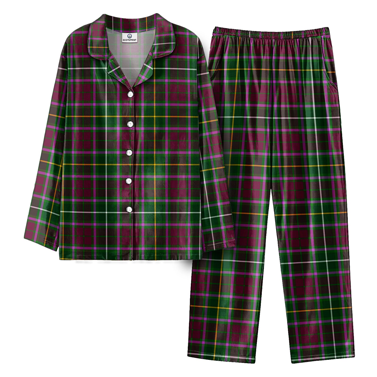 Crosbie Tartan Pajama Set