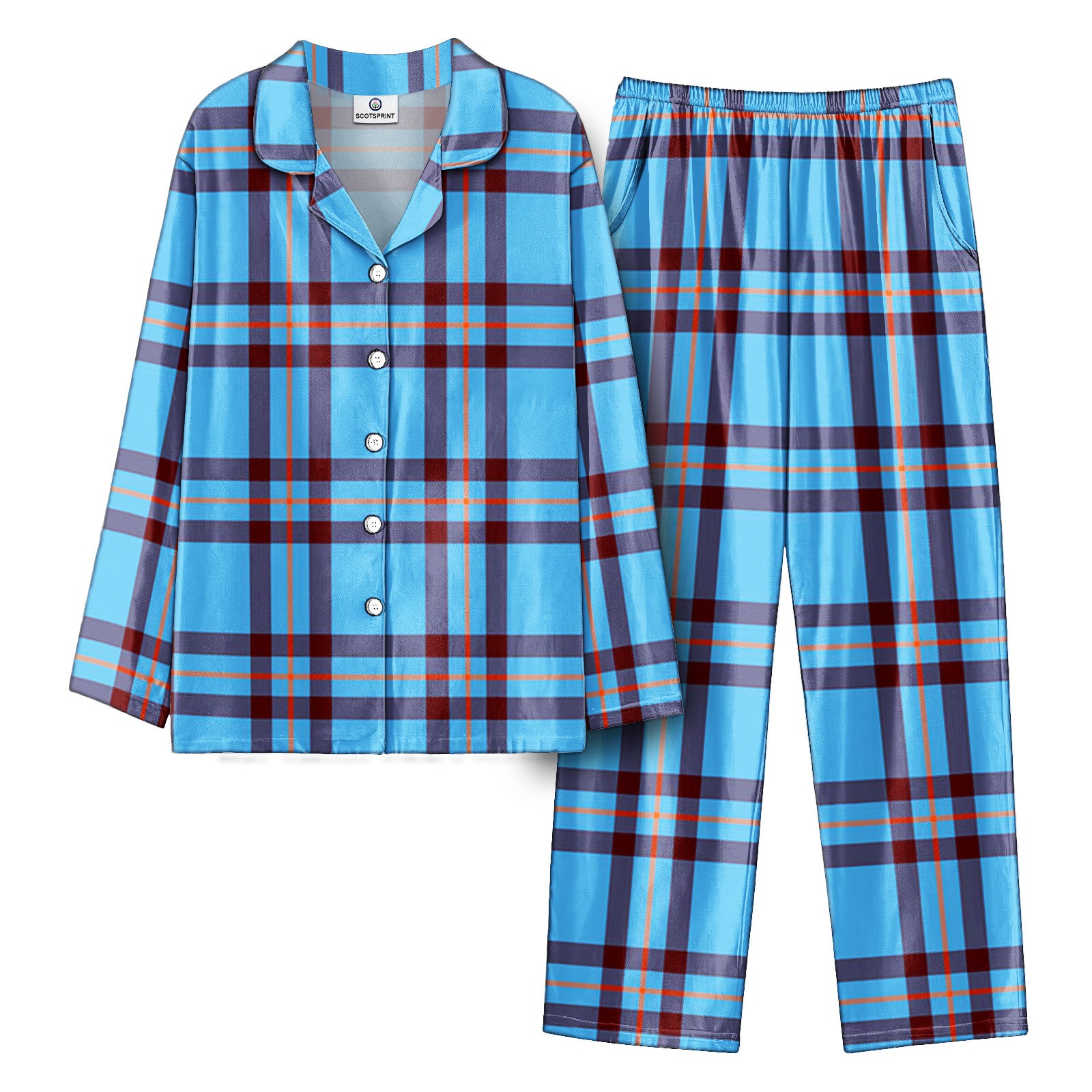 Elliot Ancient Tartan Pajama Set