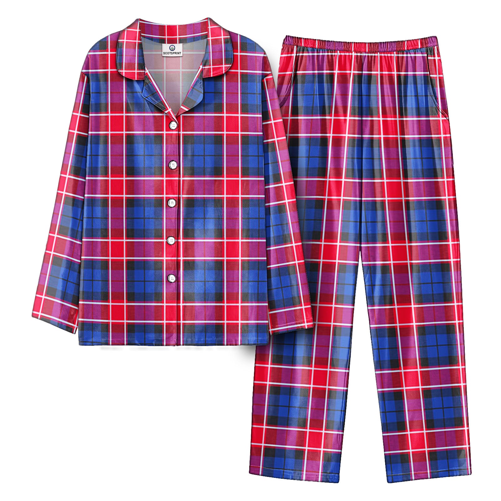 Graham of Menteith Red Tartan Pajama Set