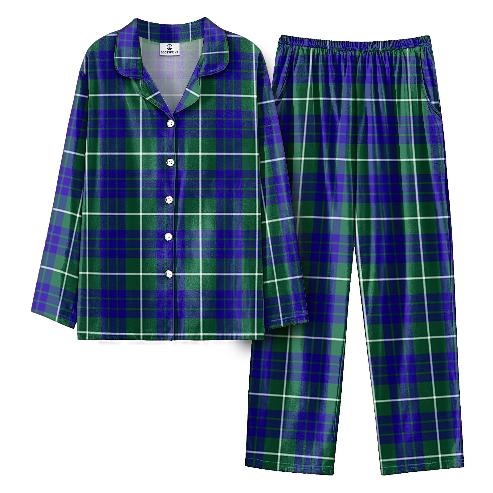 Hamilton Hunting Modern Tartan Pajama Set