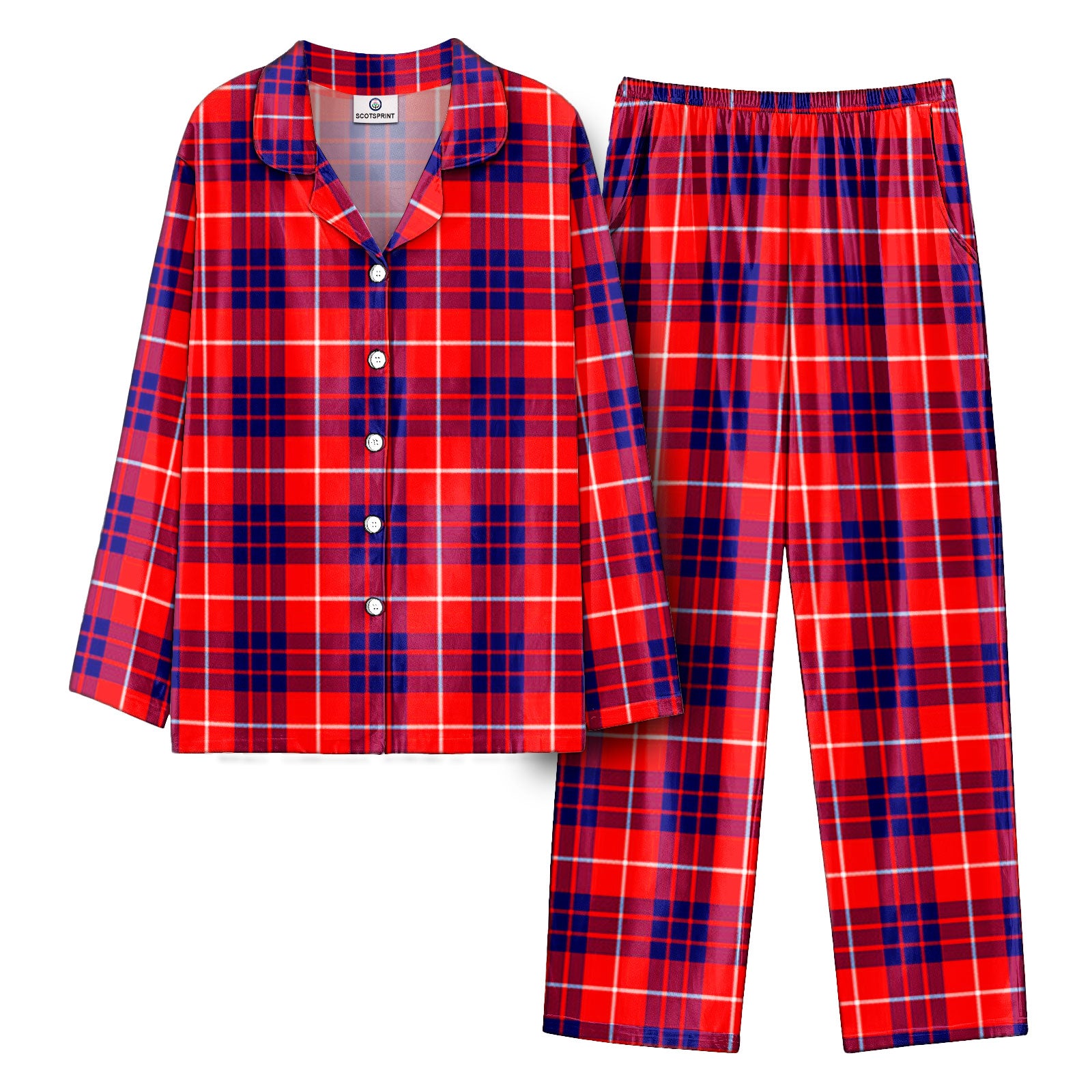 Hamilton Modern Tartan Pajama Set