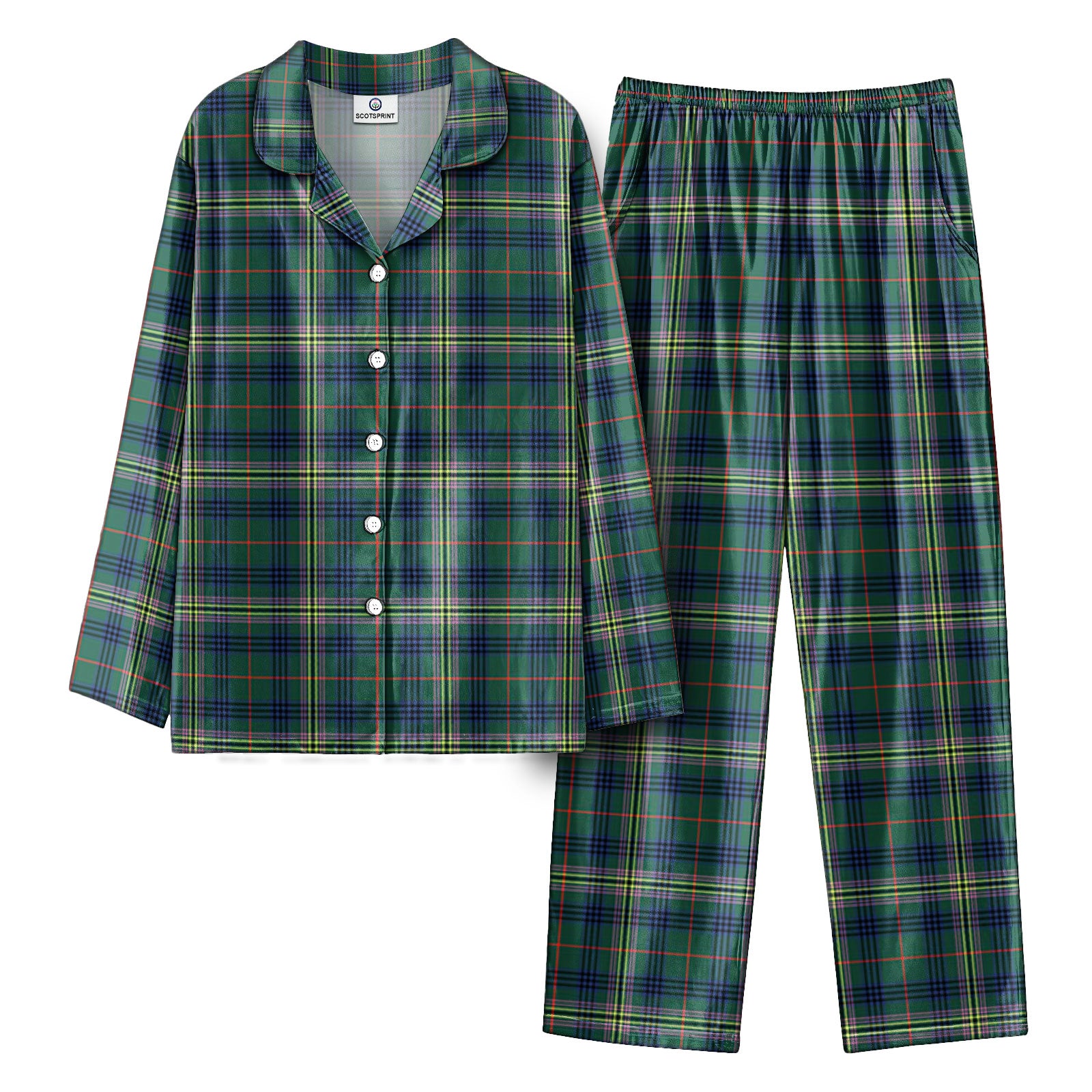 Kennedy Modern Tartan Pajama Set