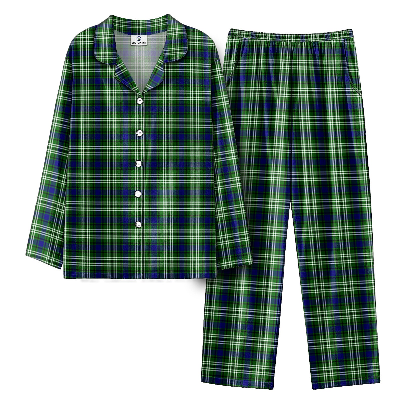 Spottiswood Tartan Pajama Set