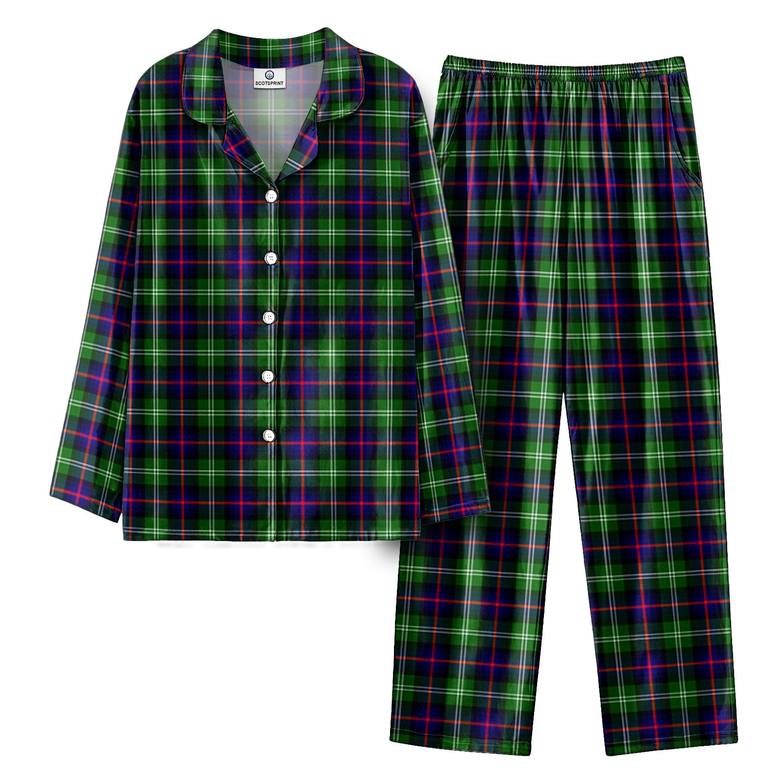 Sutherland Modern Tartan Pajama Set