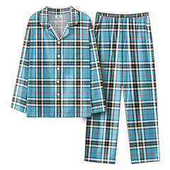 Thomson Blue Tartan Pajama Set