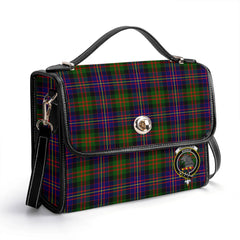 Chalmers Tartan Crest Satchel Bag
