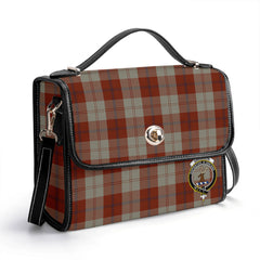 Davidson Dress Dancers Tartan Crest Satchel Bag