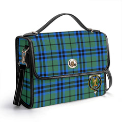 Falconer Tartan Crest Satchel Bag