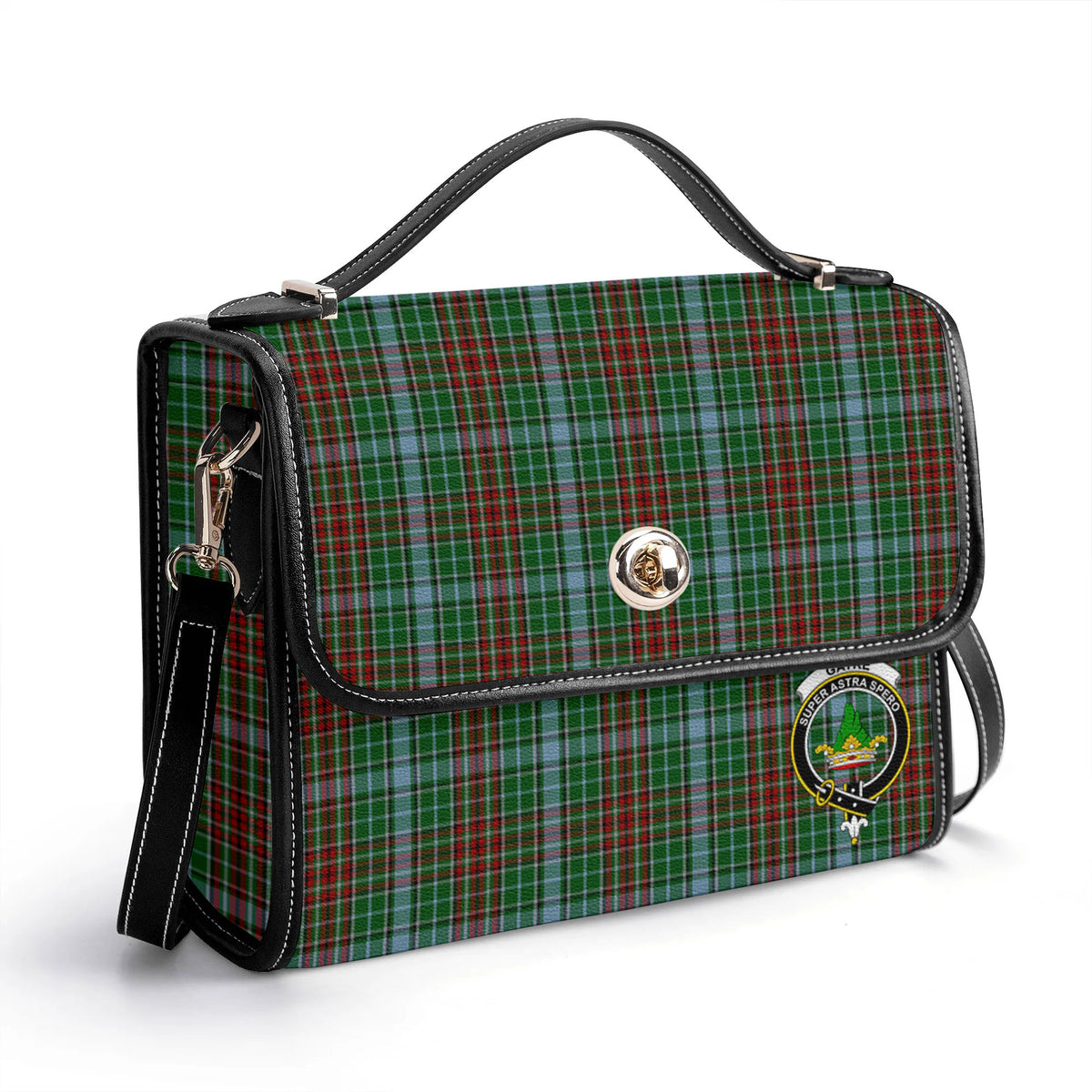 Gayre Tartan Crest Satchel Bag