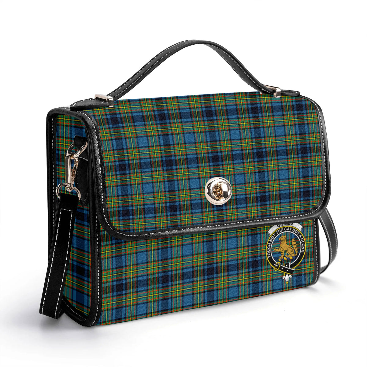 Gillies Ancient Tartan Crest Satchel Bag