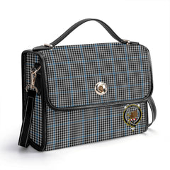 Gladstone Tartan Crest Satchel Bag