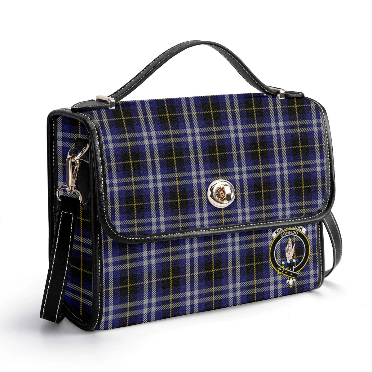 Kilmarnock Tartan Crest Satchel Bag