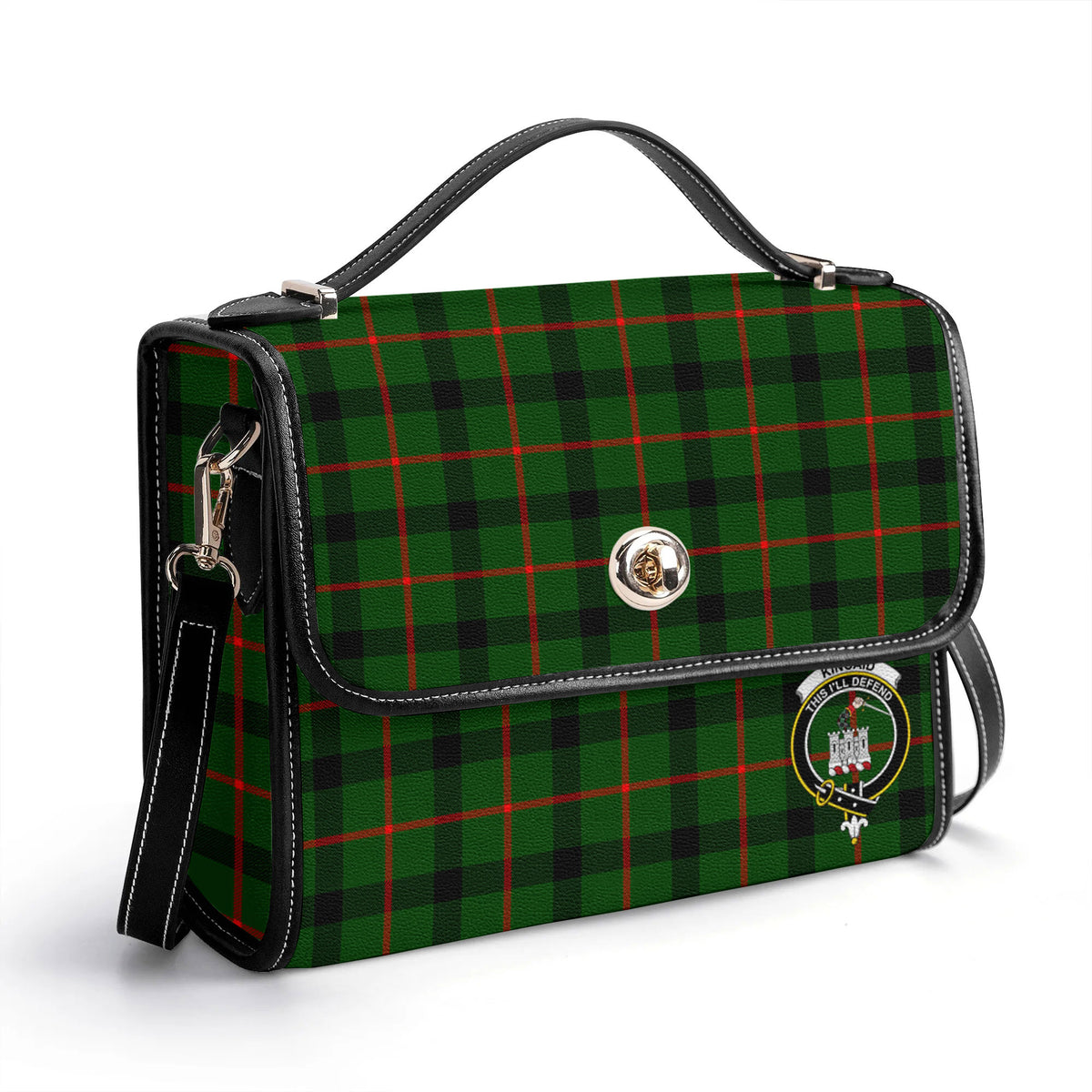 Kincaid Tartan Crest Satchel Bag