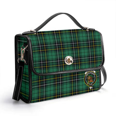 MacAlpine Ancient Tartan Crest Satchel Bag