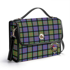 McDonald Ancient Tartan Crest Satchel Bag