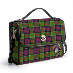 McDonald (Clan Ranald) Tartan Crest Satchel Bag