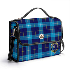 McKerrell Tartan Crest Satchel Bag