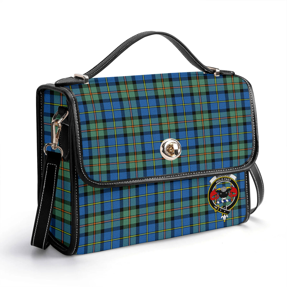 McLeod of Harris Ancient Tartan Crest Satchel Bag