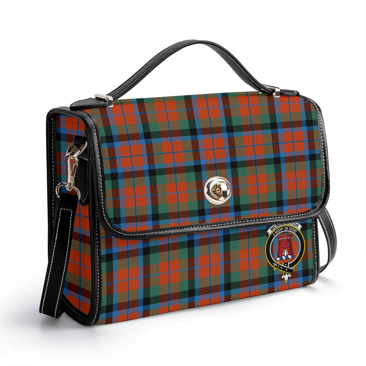 McNaughton Ancient Tartan Crest Satchel Bag