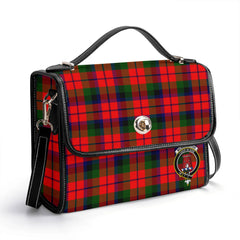 McNaughton Modern Tartan Crest Satchel Bag
