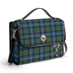 McRae Hunting Ancient Tartan Crest Satchel Bag