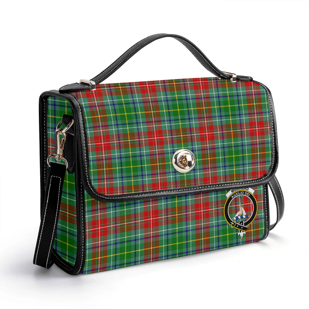 Muirhead Tartan Crest Satchel Bag